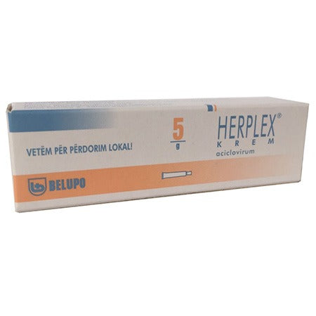 Herplex Krem 5 g (aciclovir)