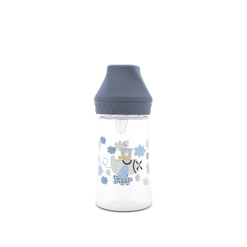 Lorelli Wide Neck Bottle "MY FRIEND" 250 ml-Shishe me Gjerësi të Madhe Gryke