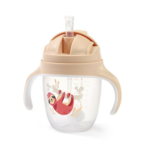 BabyOno Sippy cup with weighted straw -Bezhe