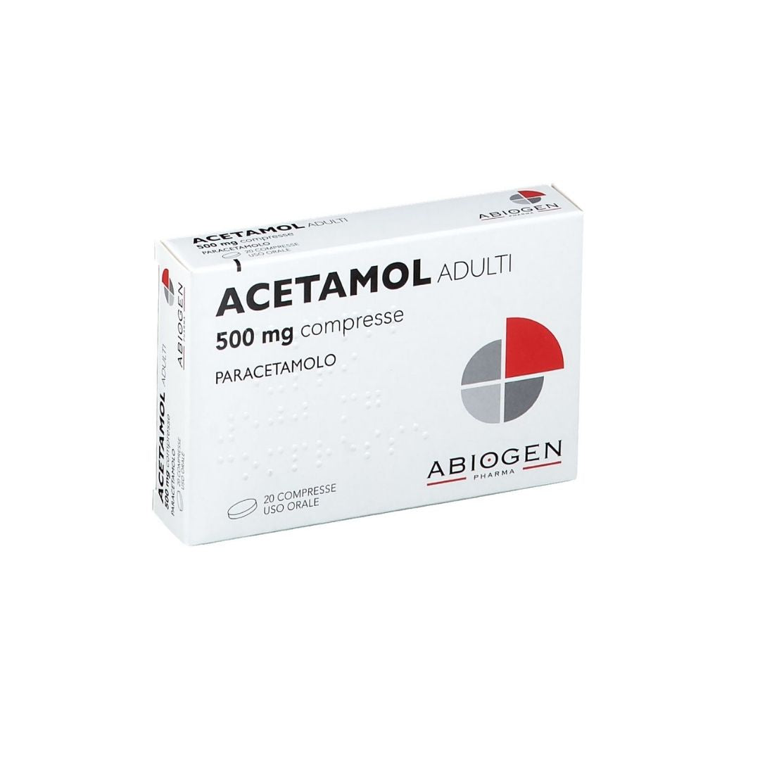 Acetamol 500 mg x 20 tabletë
