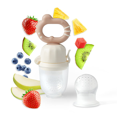 BabyOno Twist-out Baby Food Feeder Dino – Ushqyes për bebe me sistem rrotullues