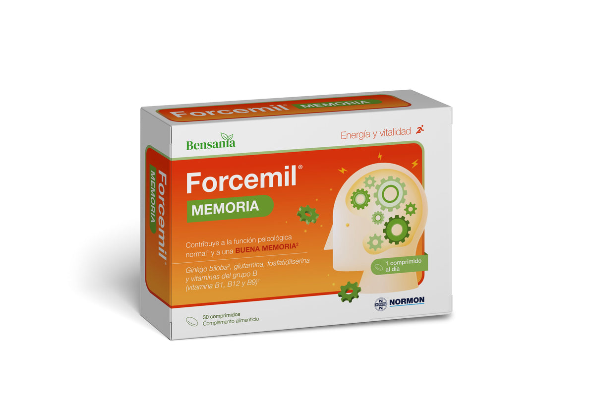 FORCEMIL MEMORIA Normon x 30 tableta – Suplement ushqimor për kujtesën dhe përqendrimin