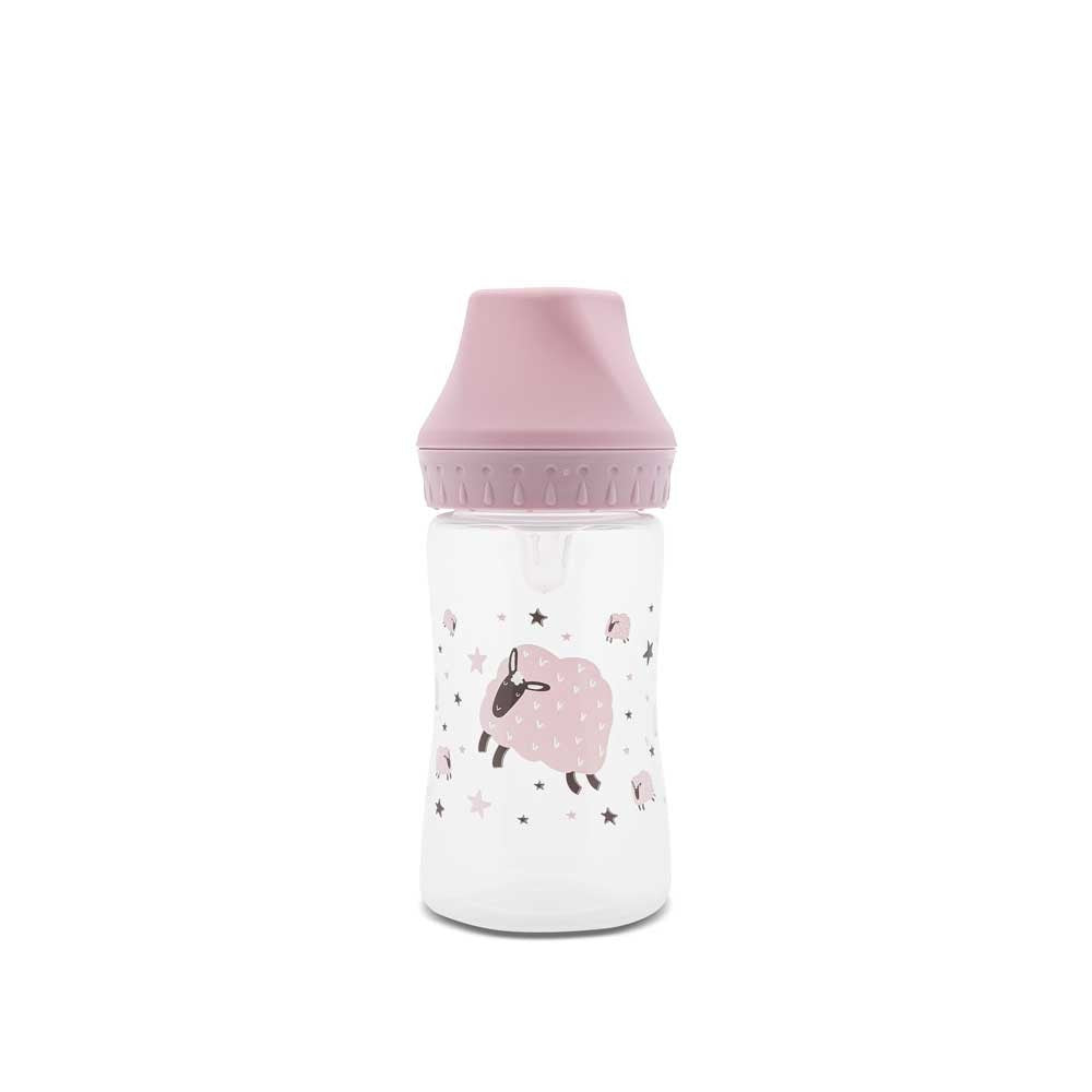 Lorelli Wide Neck Bottle "MY FRIEND" 250 ml-Shishe me Gjerësi të Madhe Gryke
