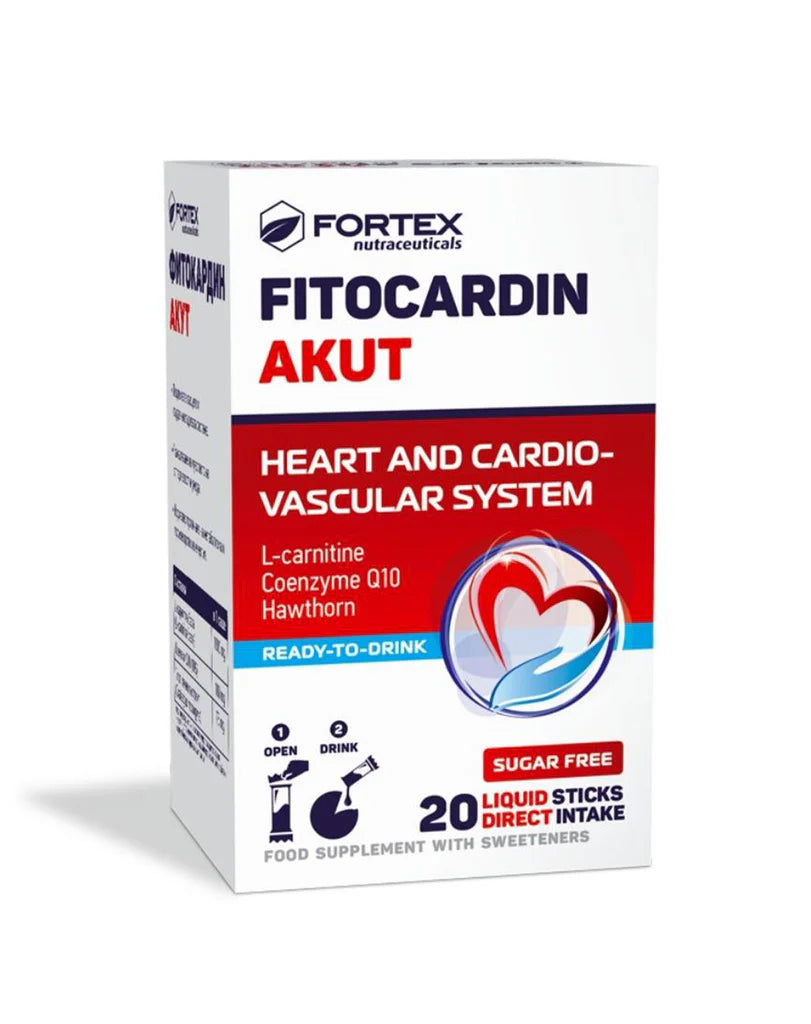 Fortex Fitocardin Akut * 20 bustina