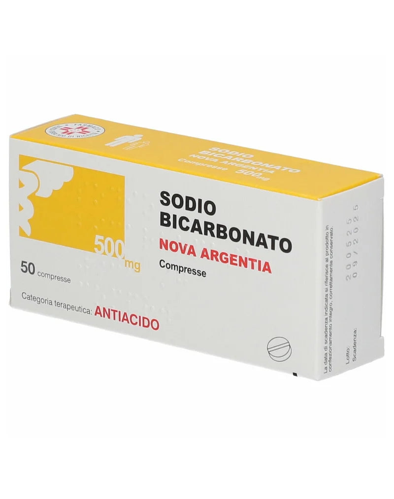 Nova Argentia Sodio Bicarbonato 500 MG * 50