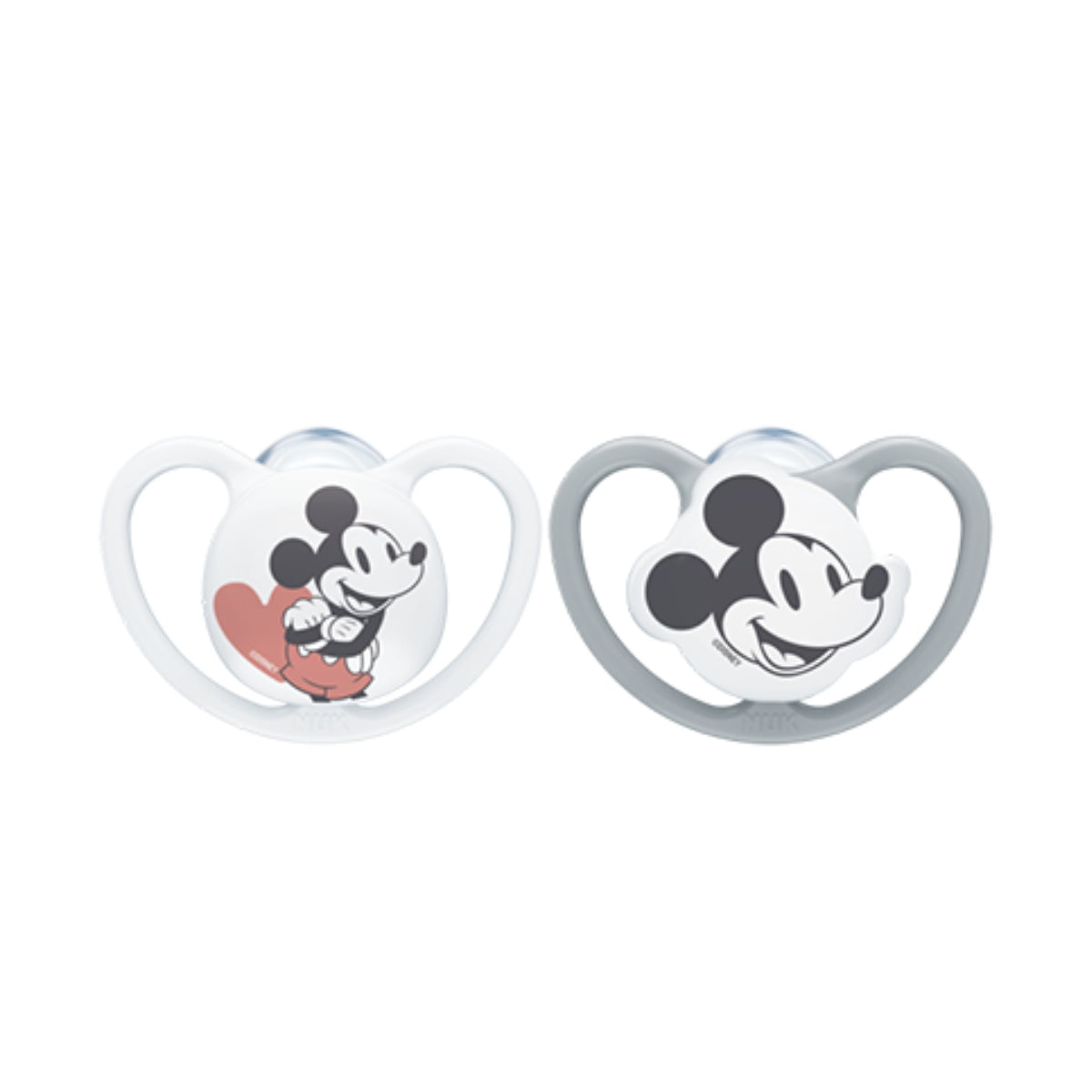 NUK SPACE DISNEY BABY SOOTHER SILICONE 6-18M MICKEY/MINNIE MOUSE