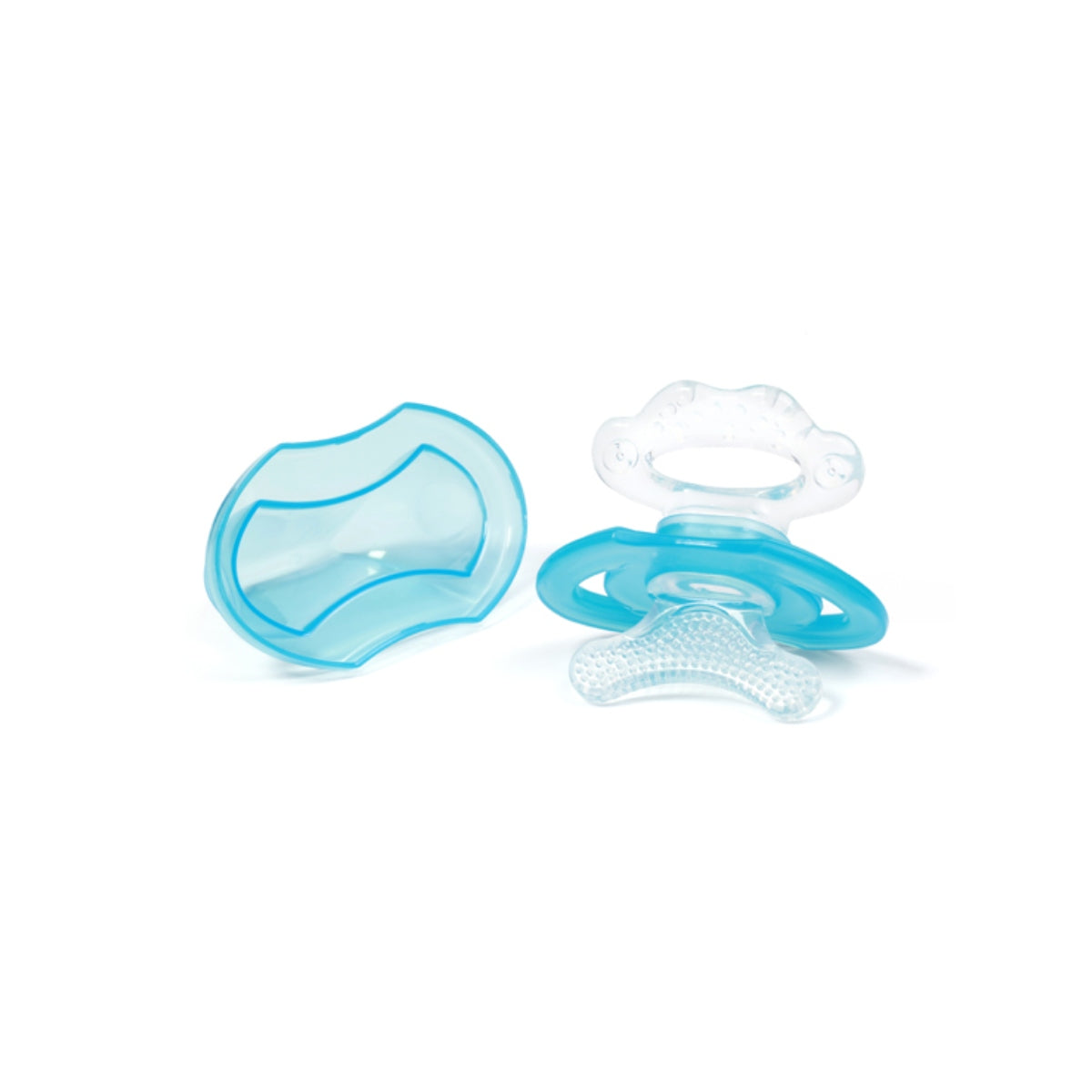 BABYONO SILICONE TEETHER BLUE 1008/01  3M+