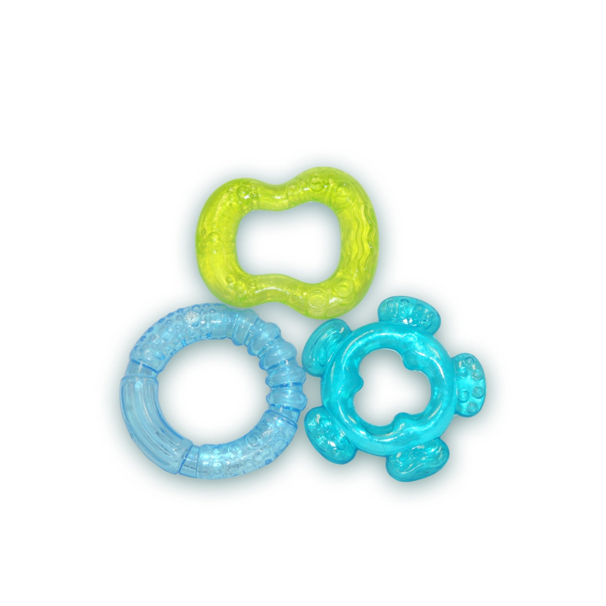 LORELLI WATER FILLED TEETHER 3PCS BOY 3M+
