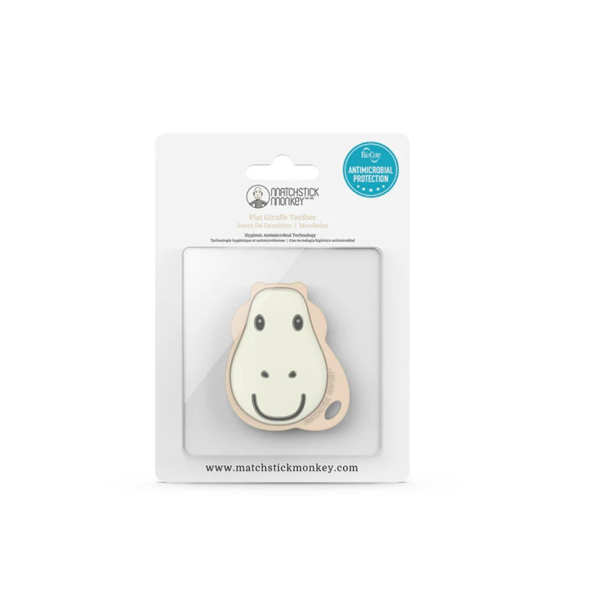 MATCHSTICK MONKEY FLAT GIRAFFE TEETHER