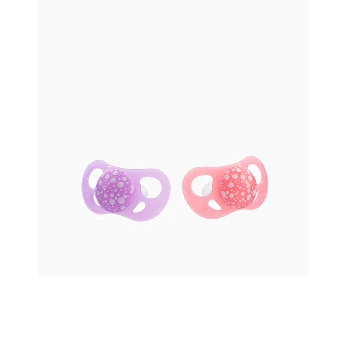 TWISTSHAKE 2 X ORTHODONTIC PACIFIER 6M+ PINK/PURPLE