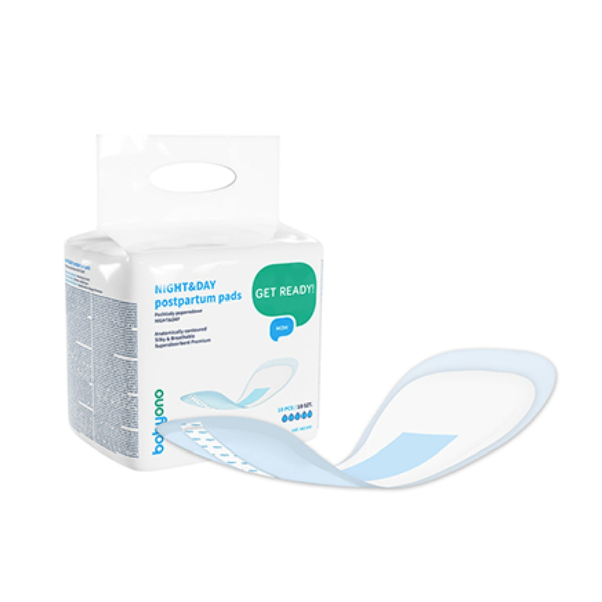 BABYONO NIGHT & DAY POSTPARTUM PADS 10PCS