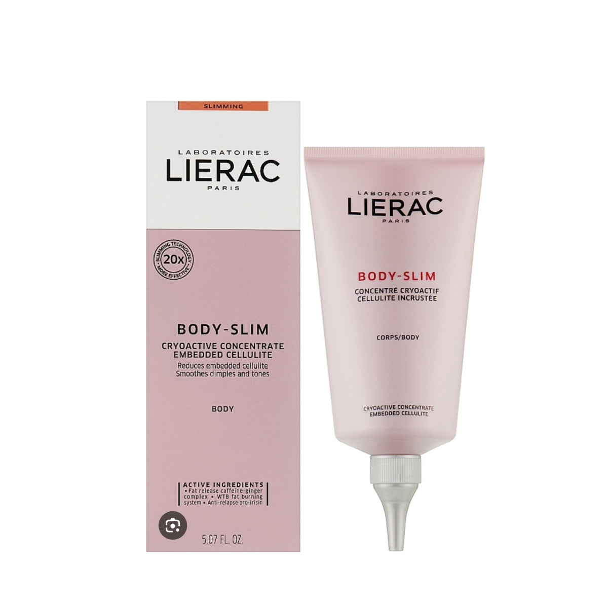 LIERAC BODY SLIM CRYOACTIVE CONCENTRATE EMBEDDED CELLULITE