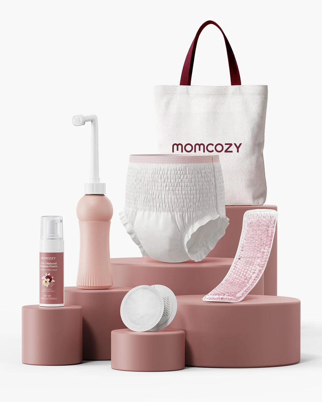 Momcozy Postpartum Recovery Esssentials Kit– Set Esencial për Rikuperimin Pas Lindjes