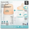 BIBERON PLASTIK SUAVINEX STARTER SET ZERO ZERO BOTTLE 180 ML