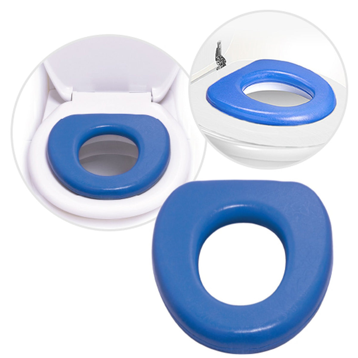 REER Soft Toilet Seat for Children -  Përshtatëse Tualeti për Fëmijë Blu 36 muaj +