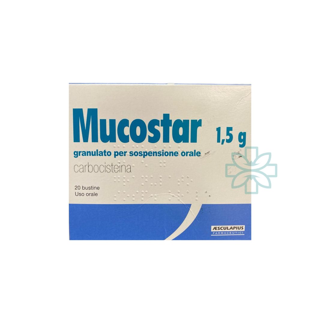 Mucostar 1.5g x 20 bustina