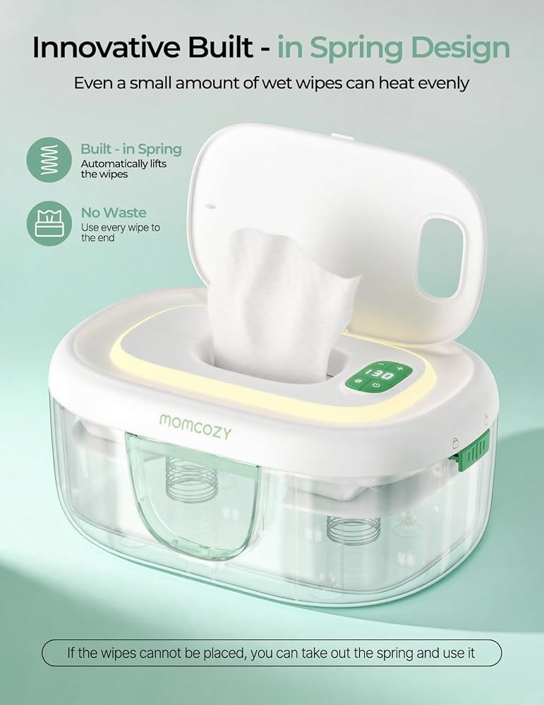 Momcozy  WW01 Wet Wipe Warmer – Ngrohës për Peceta të Lagura për Bebe