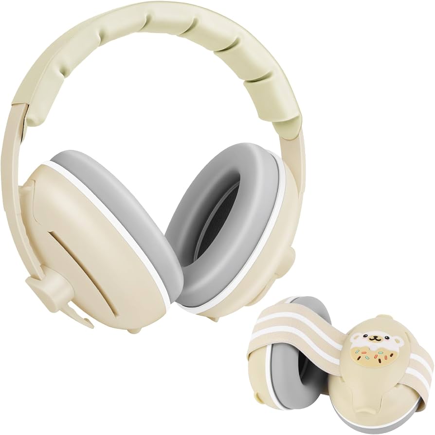 Baby 2in 1 EarMuffs Kufje mbrojtese per femije 0-48 muajsh