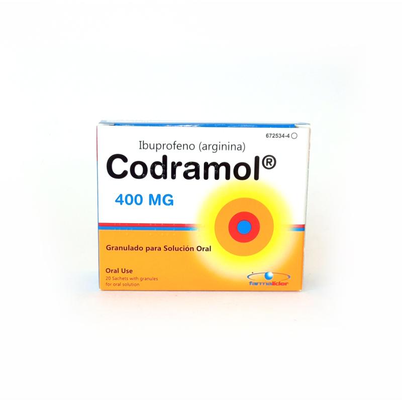 Codramol 400 mg  x 20 bustina