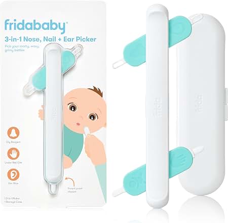 Frida Baby 3 in 1 Nose, Nail & Ear Picker – Pastrues 3 në 1 për hundën, thonjtë dhe veshët