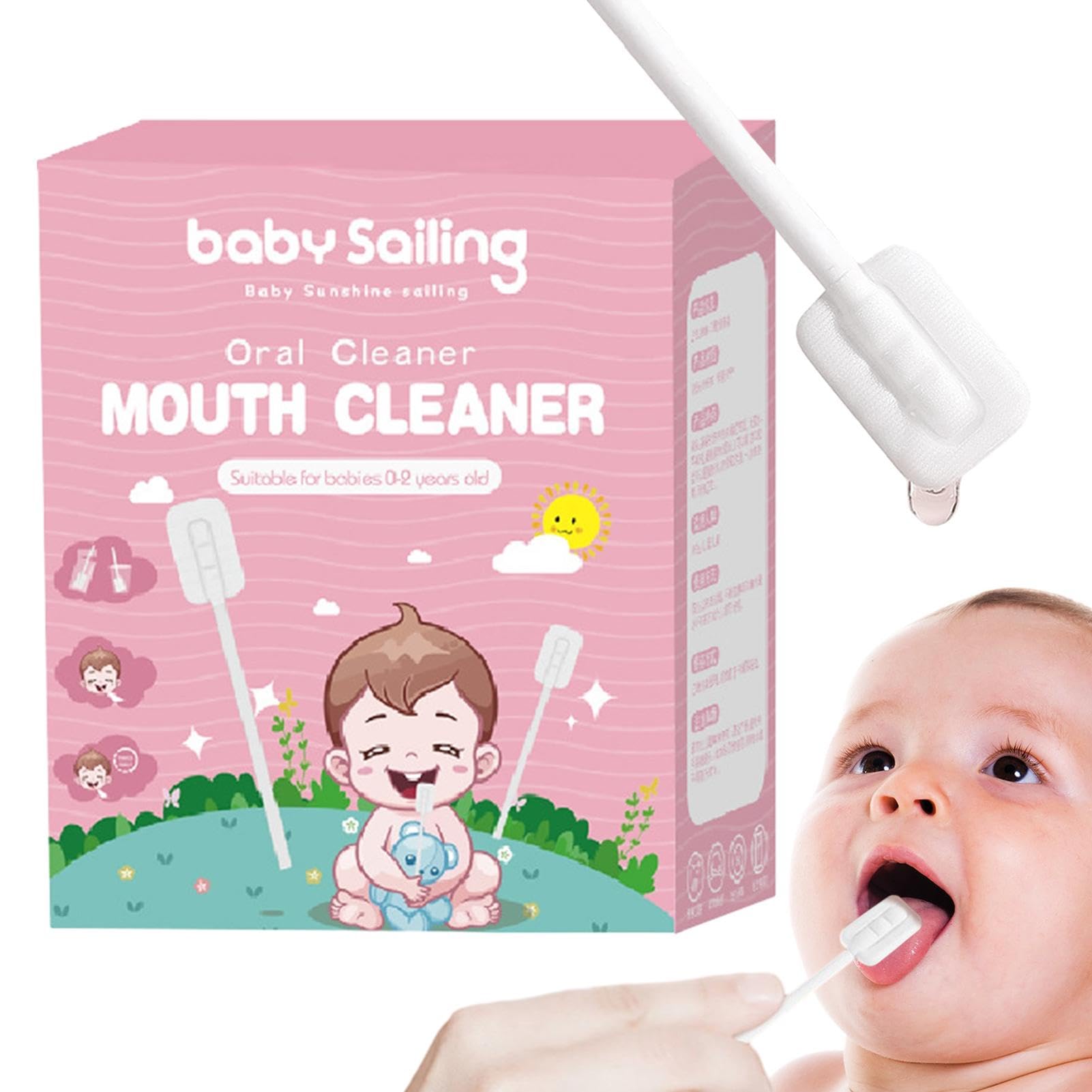 Baby Sailing Mouth Cleaner - Pastrues oral për bebe 0–2 vjeç