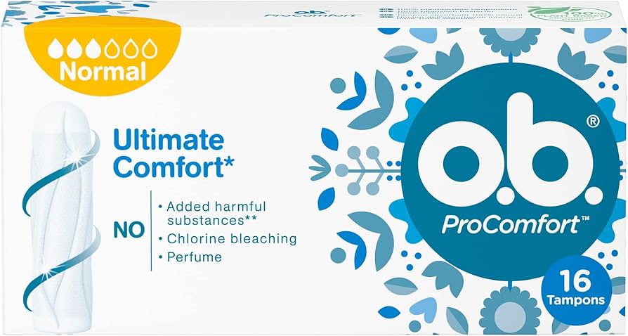 OB TAMPONS NORMAL FLOW * 16