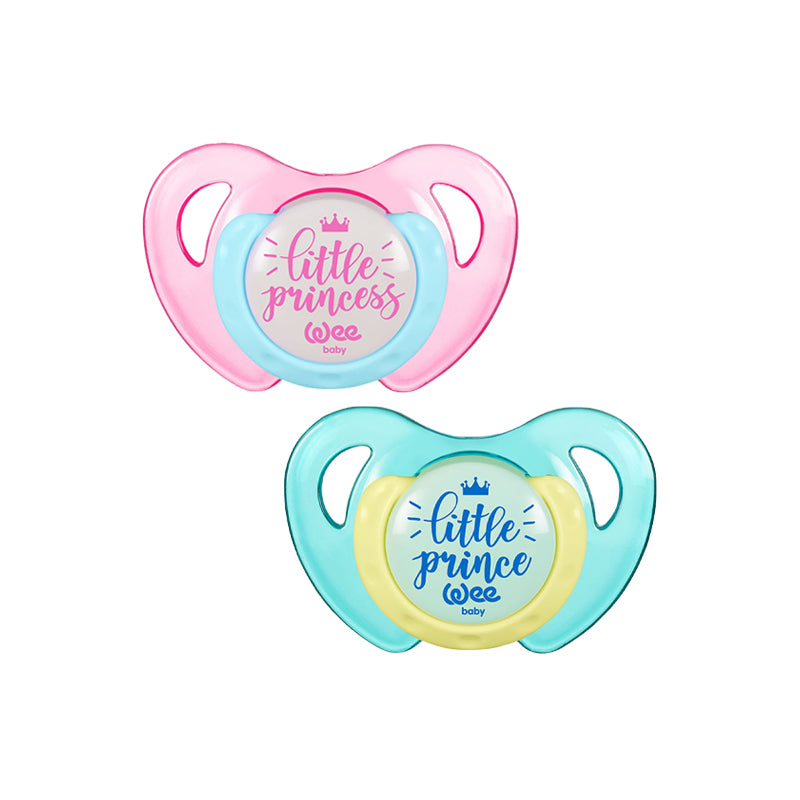 WEE BABY PATTERNED BUTTERFLY SOOTHER 0-6M PINK