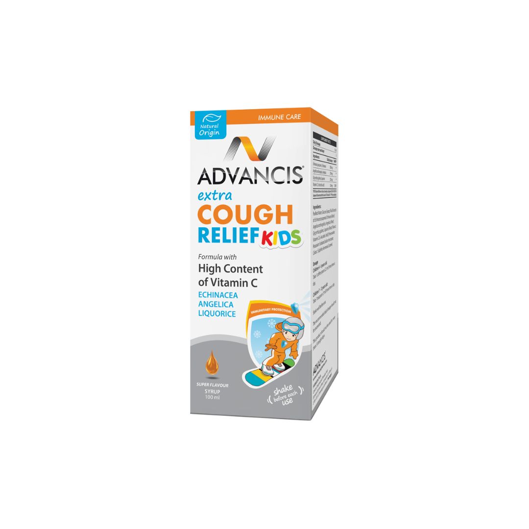 Advancis Extra Cough Relief Kids 100 ml Shurup per Kollen