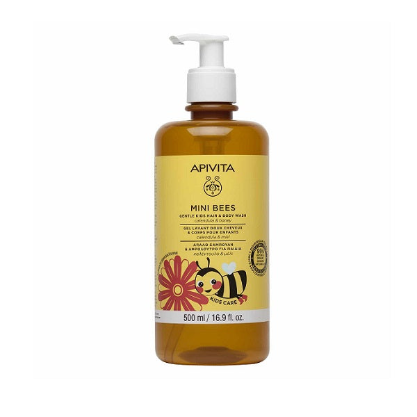 APIVITA MINI BEES KIDS SHAMPOO CALENDULA & HONEY