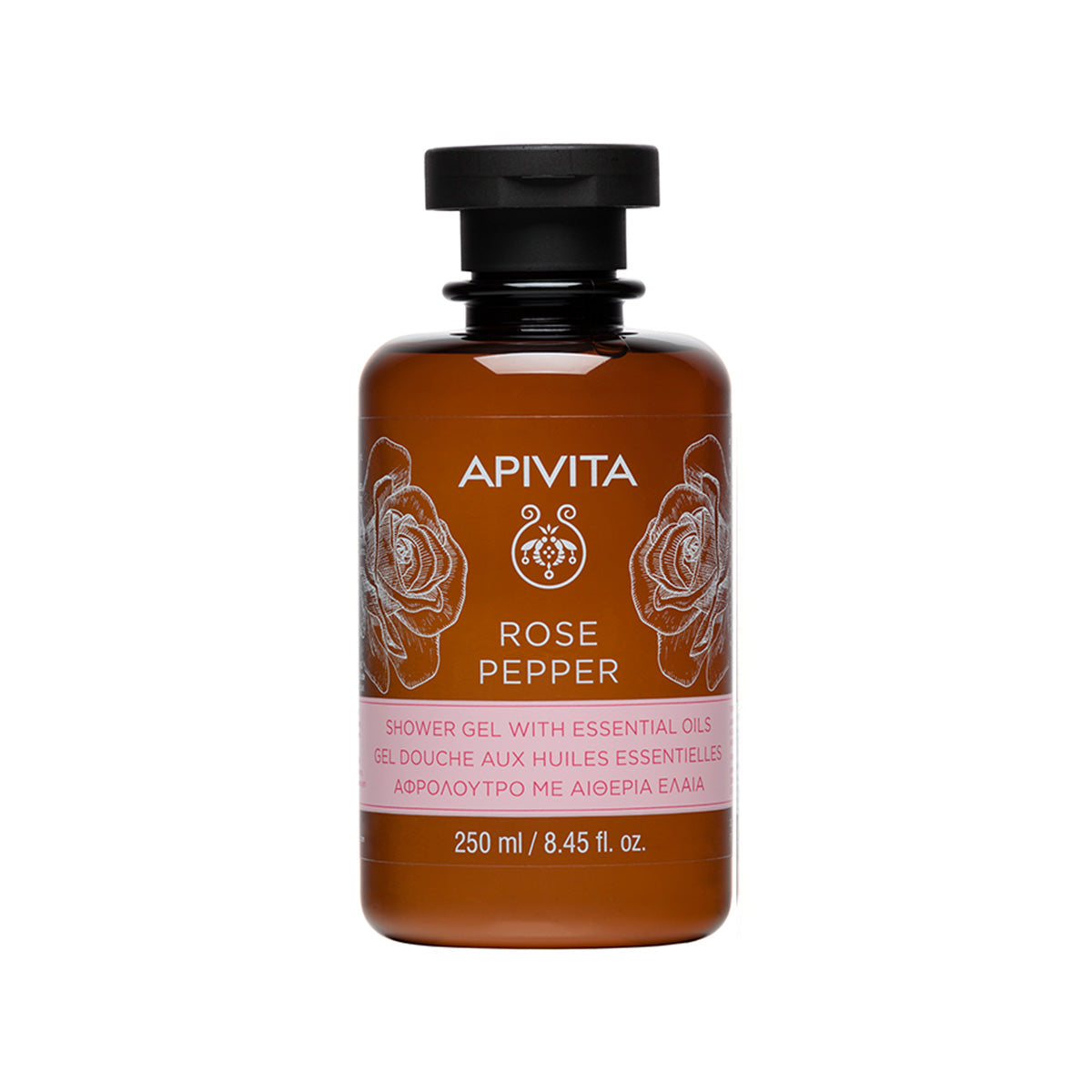 APIVITA ROSE PEPPER SHOWER GEL