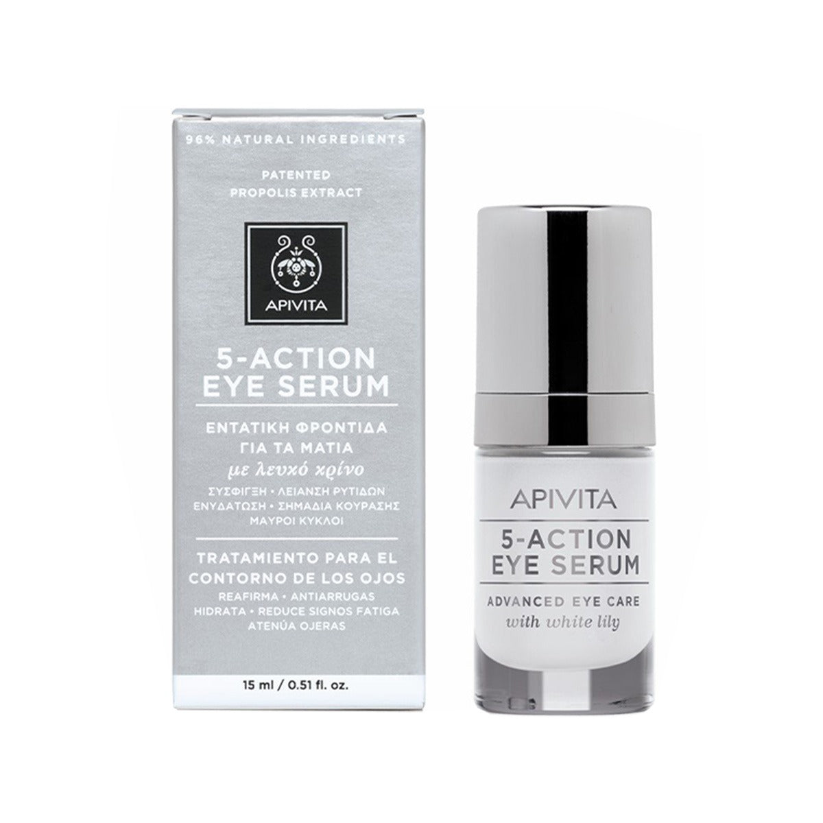 Apivita - 5 Action Eye Serum Intensive Care Eye Serum 15ml