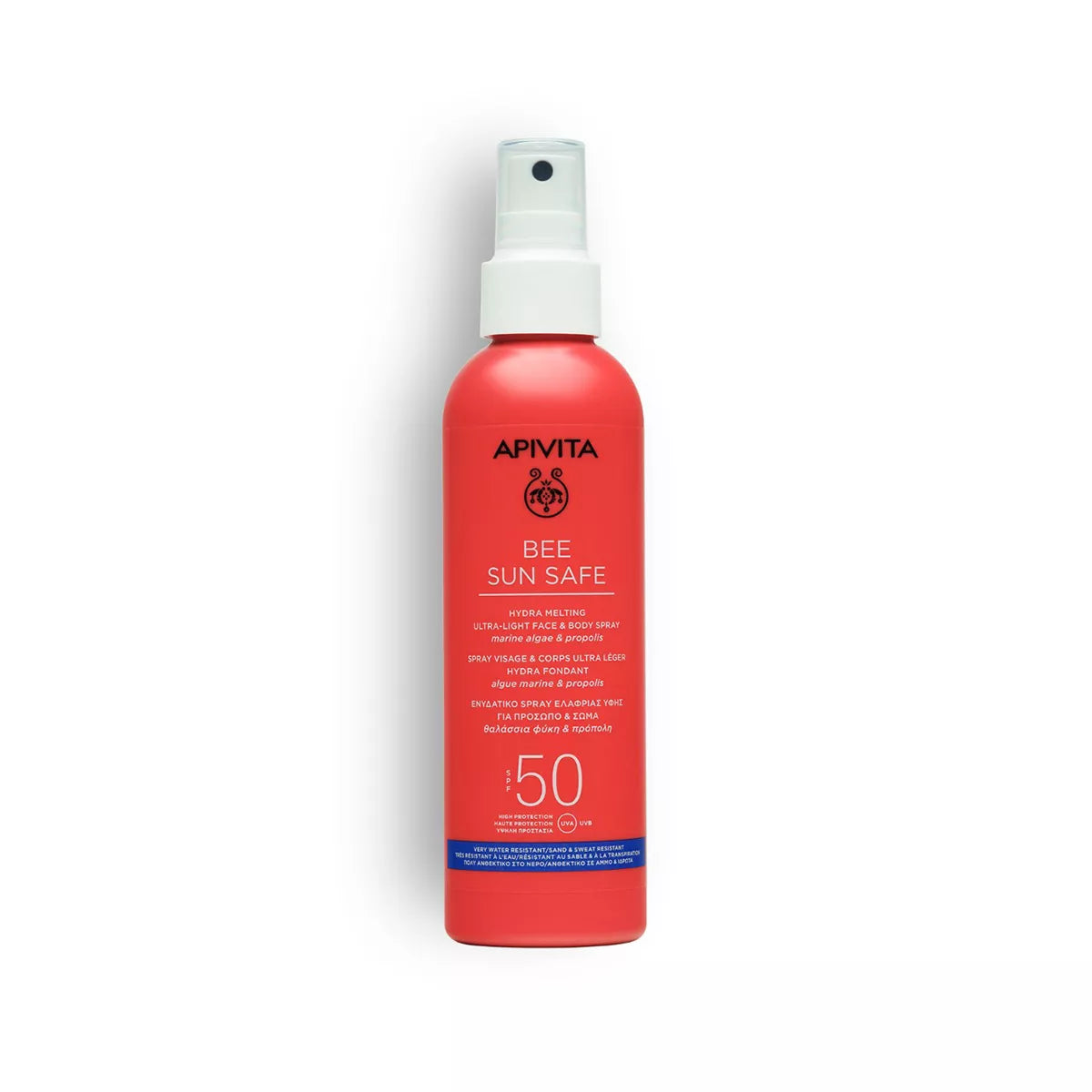 Apivita Bee Sun Safe Ultra Light Face & Body Spray SPF 50 200ml