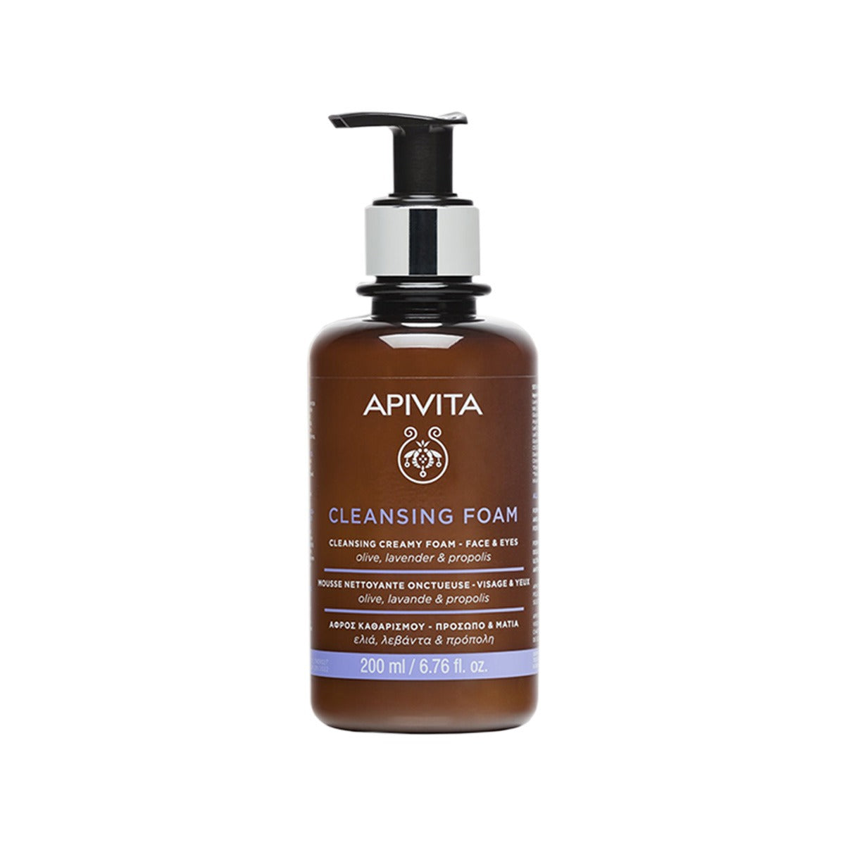 Apivita Face Cleansing Creamy Foam Xhel Lares