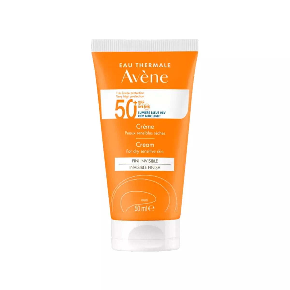 Avene - Krem për lëkura të ndjeshme normale në të thatë Spf 50 -50ml