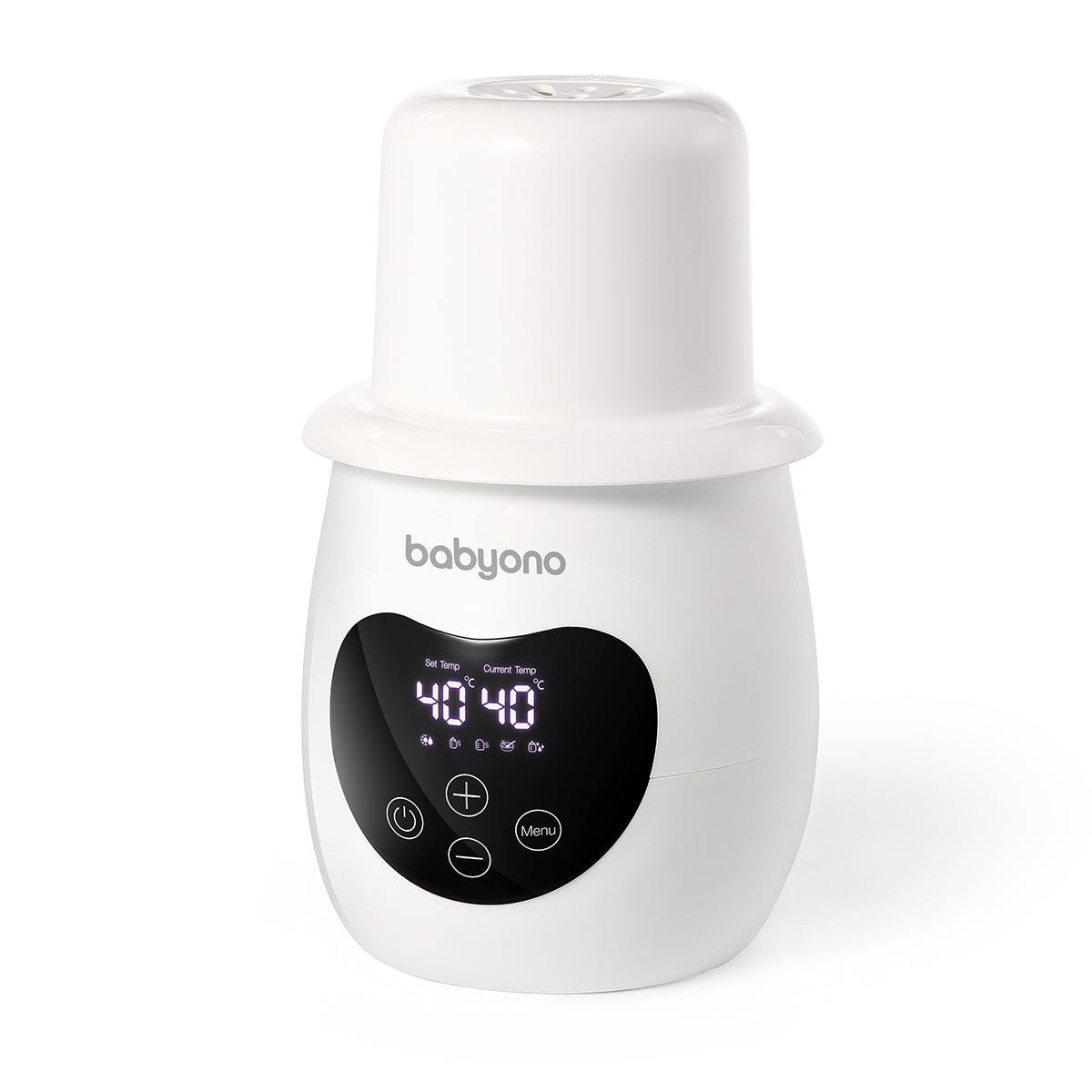 BABYONO DIGITAL FOOD WARMER AND STERILISER HONEY + BREAST MILK STORAGE BAGS GIFT