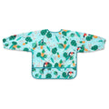 BABYONO LONGSLEEVE BIB TOUKANS 6M-2Y GREEN