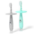 BABYONO SUCTION BABY TOOTHBRUSH 12M+