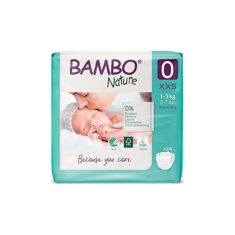 BAMBO NATURE 0 PREMATURE (1-3KG) *24