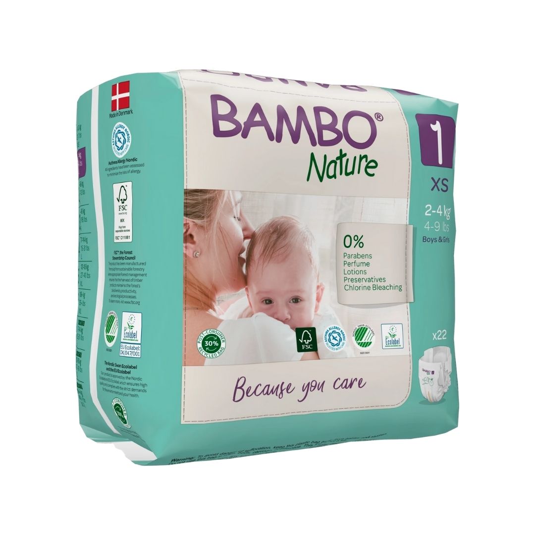 BAMBO NATURE 1 (2-4KG) *22
