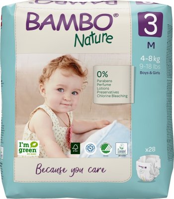 BAMBO NATURE 3 (4-8KG) *28