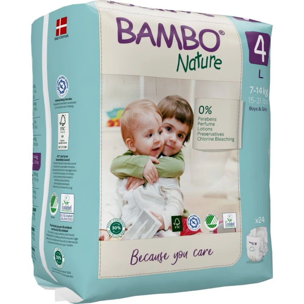 BAMBO NATURE 4 (7-14KG) *24