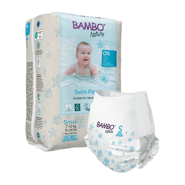 BAMBO NATURE SWIM PANTS S (7-12KG) *12