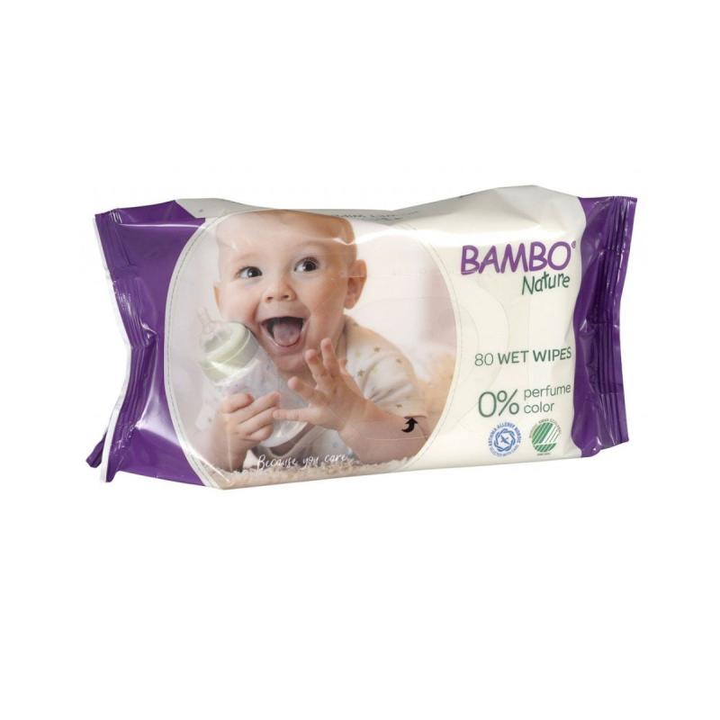 BAMBO NATURE WET WIPES *80