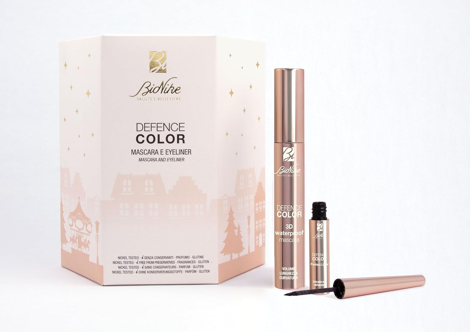 BIONIKE GIFT BOX DEFENCE COLOR EYES 3D MASCARA AND EYELINER