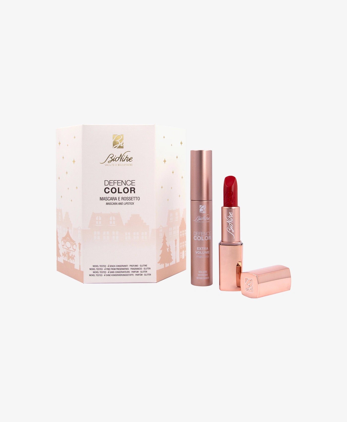 BIONIKE GIFT BOX DEFENCE COLOR MASCARA AND LIPSTICK