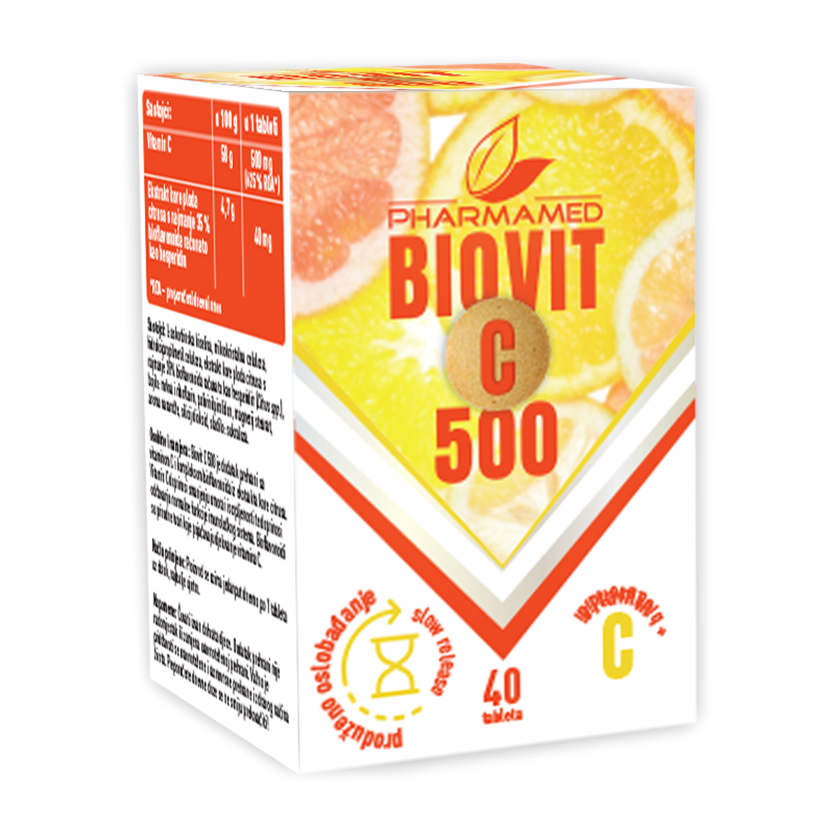 Pharmamed Biovit C 500 ×40 tableta