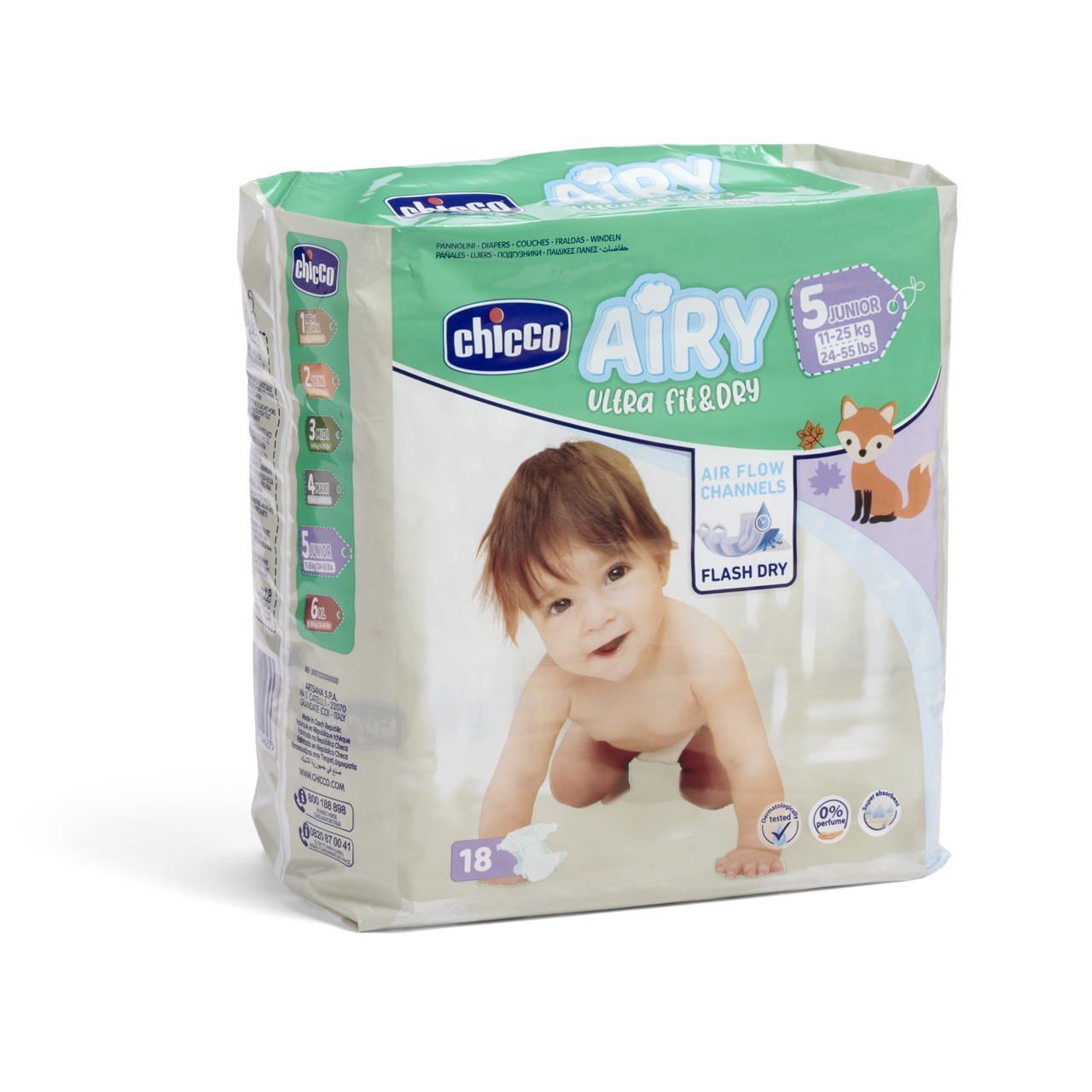 CHICCO AIRY 5 (11-25KG) *18