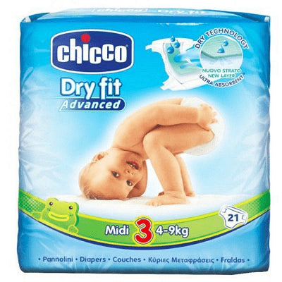 CHICCO DRY FIT 3 (4-9KG) *21