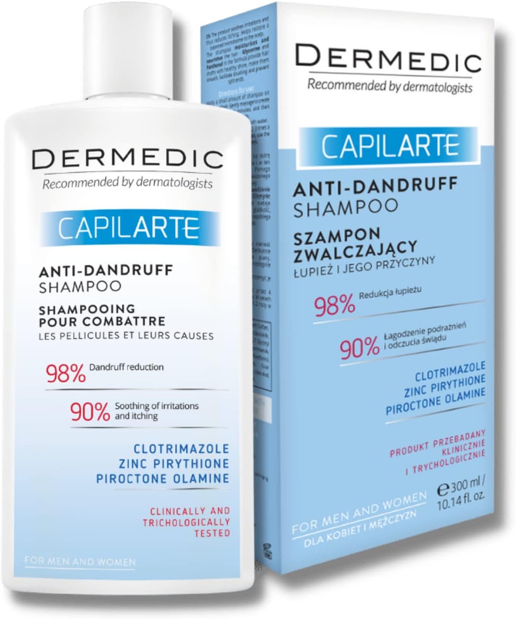 DERMEDIC CAPILARTE ANTI/DANDRUFF SHAMPOO