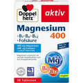 DOPPELHERZ MAGNESIUM 400 DIRECT +B6+B12+ AC FOLIK-30